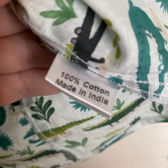 OM (Australian Brand) playful croc top. Sleeveless size 12/ Zoe top - Picture 9 of 14